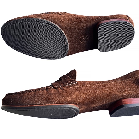 Monge Alberto Brown Suede Loafers | Moccasin Construction | 9.5